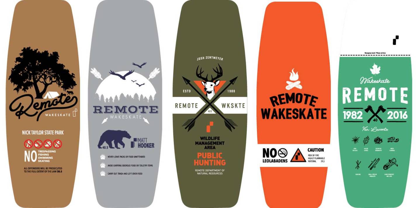 2016 Remote Wakeskates