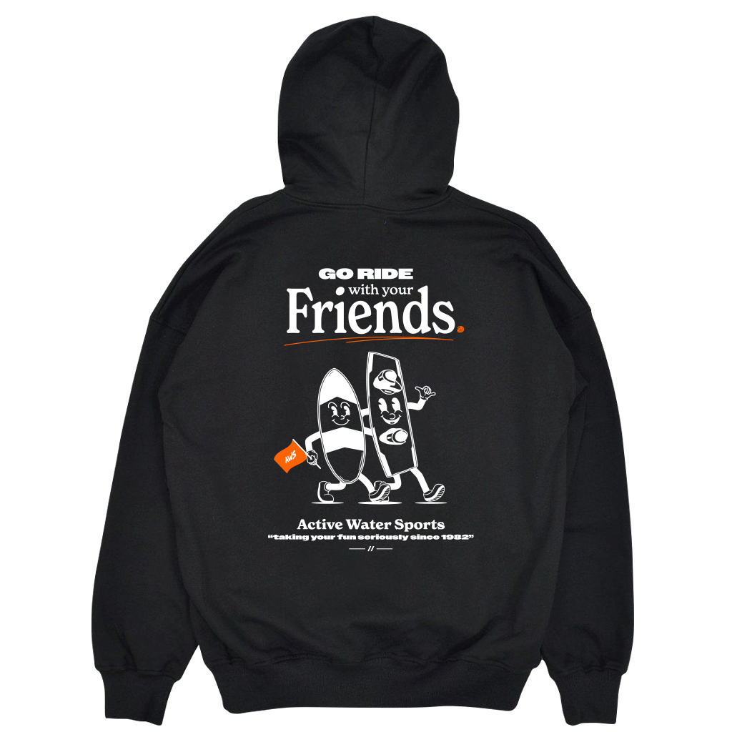 AWS Friends Gildan Hoodie - Black