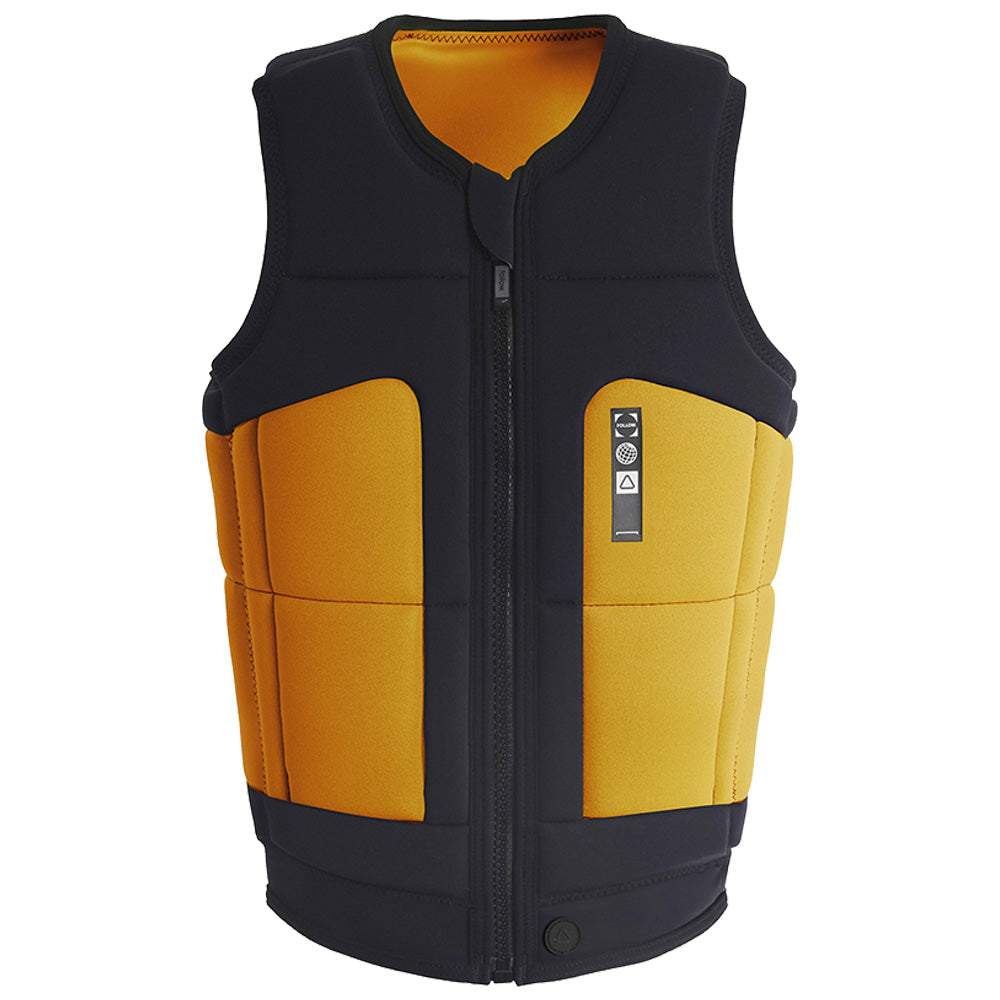 Follow Global Men's Jacket - Black/Orange