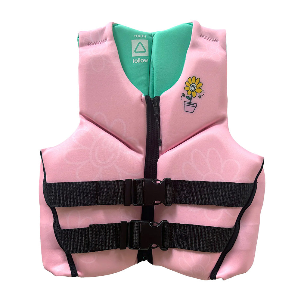 Follow Grommy Youth CGA Jacket - Pink (50 - 90 LBS)