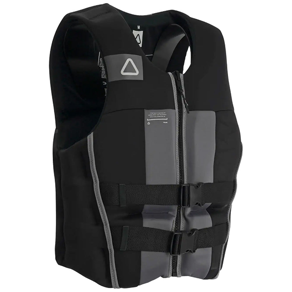 Side profile of the Follow Logo Men's CGA Jacket - Black