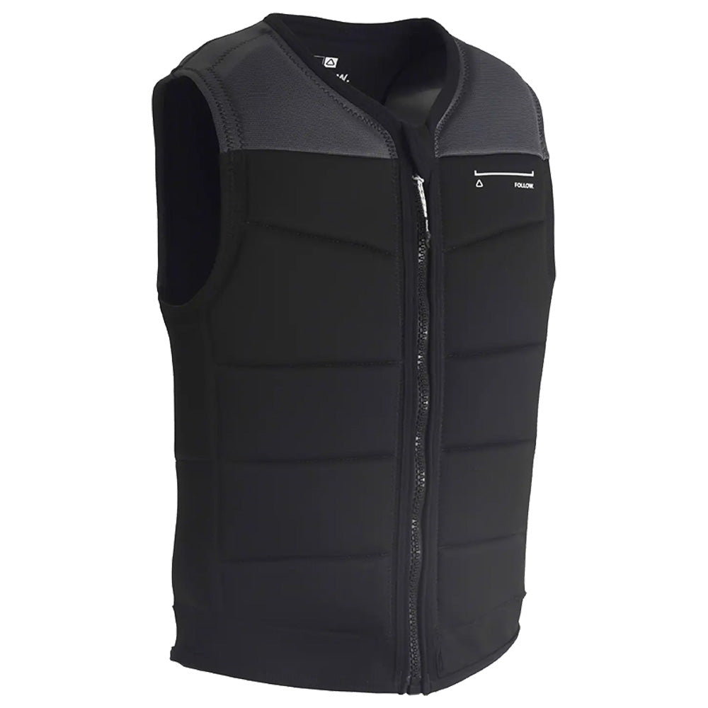 Side profile of the Follow Section Men's Impact Vest in Black