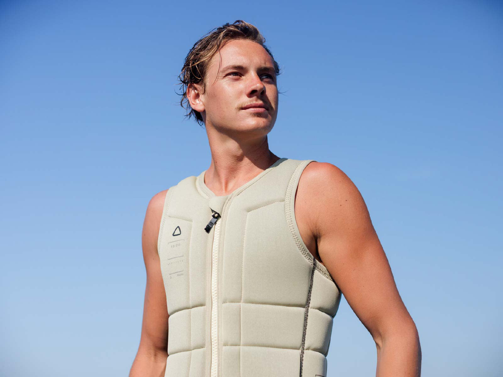 Follow Affiliate Men's Impact Vest - Bone