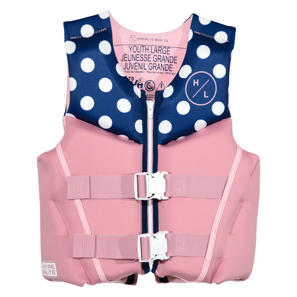 Hyperlite Indy Girls CGA Life Vest (64-88 LBS)