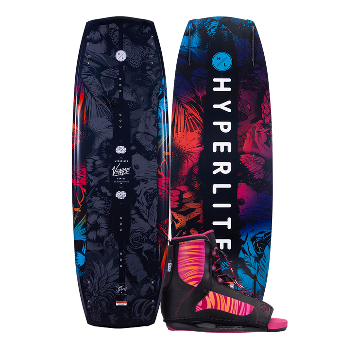 Hyperlite 2023 Venice Wakeboard and Jinx Bindings designed by Shaun Murray.