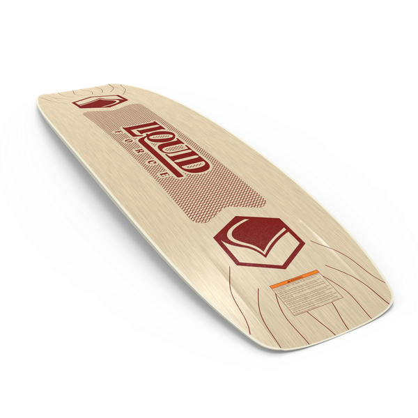 The Liquid Force 2025 Noodle Wakeboard, crafted by Liquid Force, showcases eye-catching red graphics and includes a grip pad for a sleek experience. Its exceptional flex design makes it ideal for smoothly navigating park lines on the water.