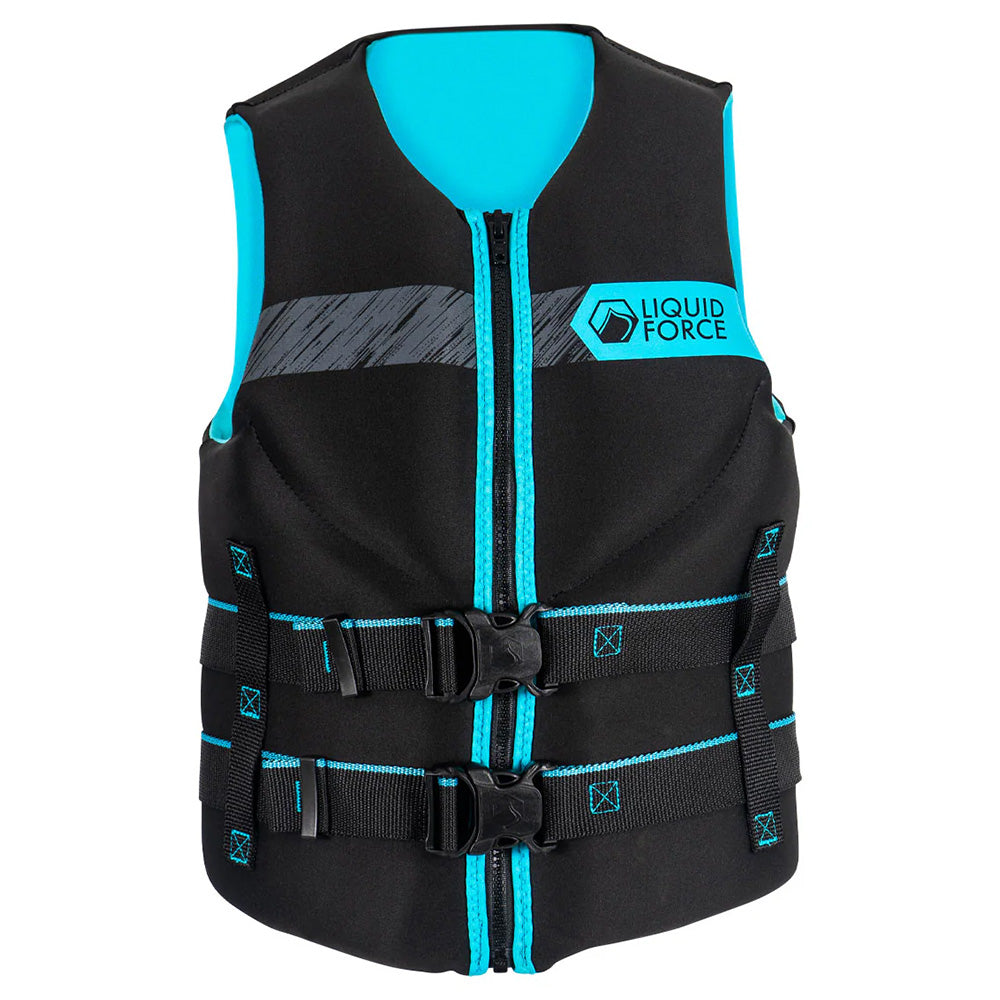 Liquid Force Women's Hinge Classic CGA - Black/Aqua