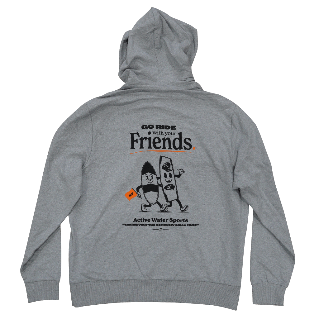 Friends hoodie grey hot sale