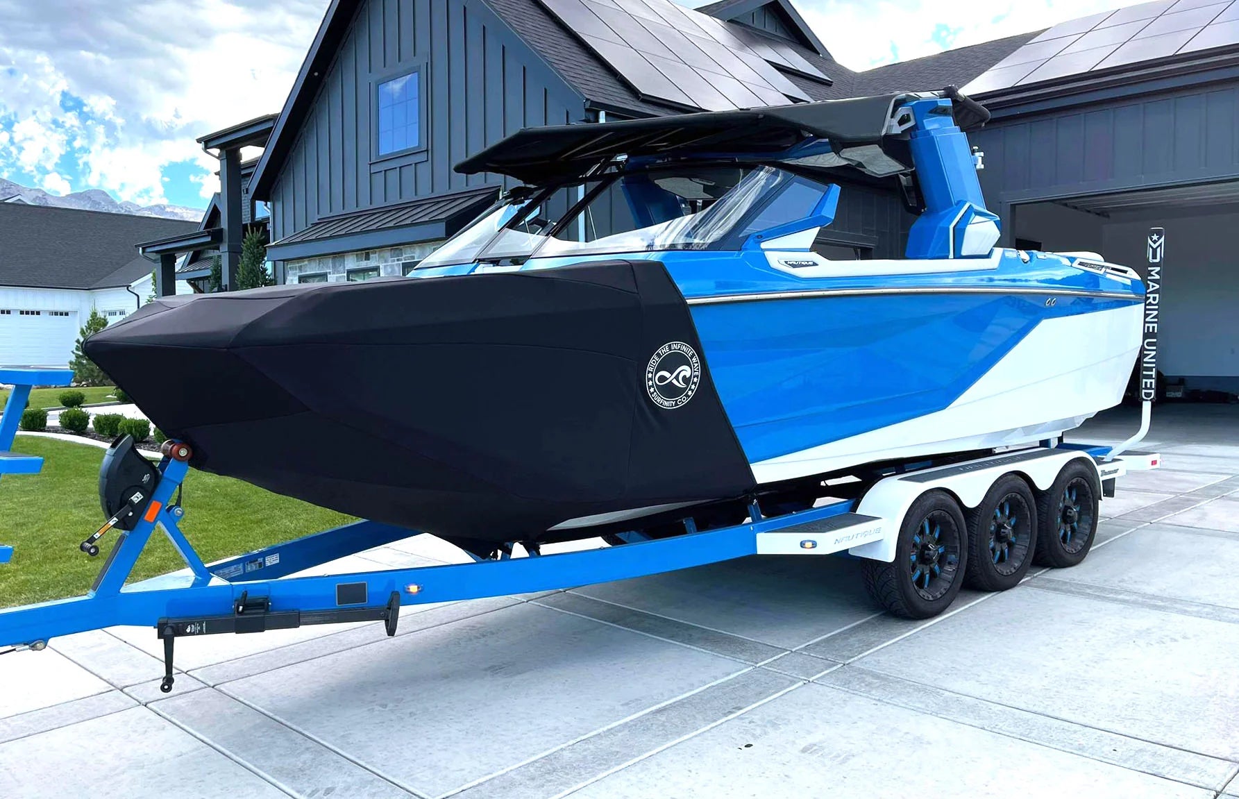 Nautique Boat Shield on a 2021 Paragon wake boat