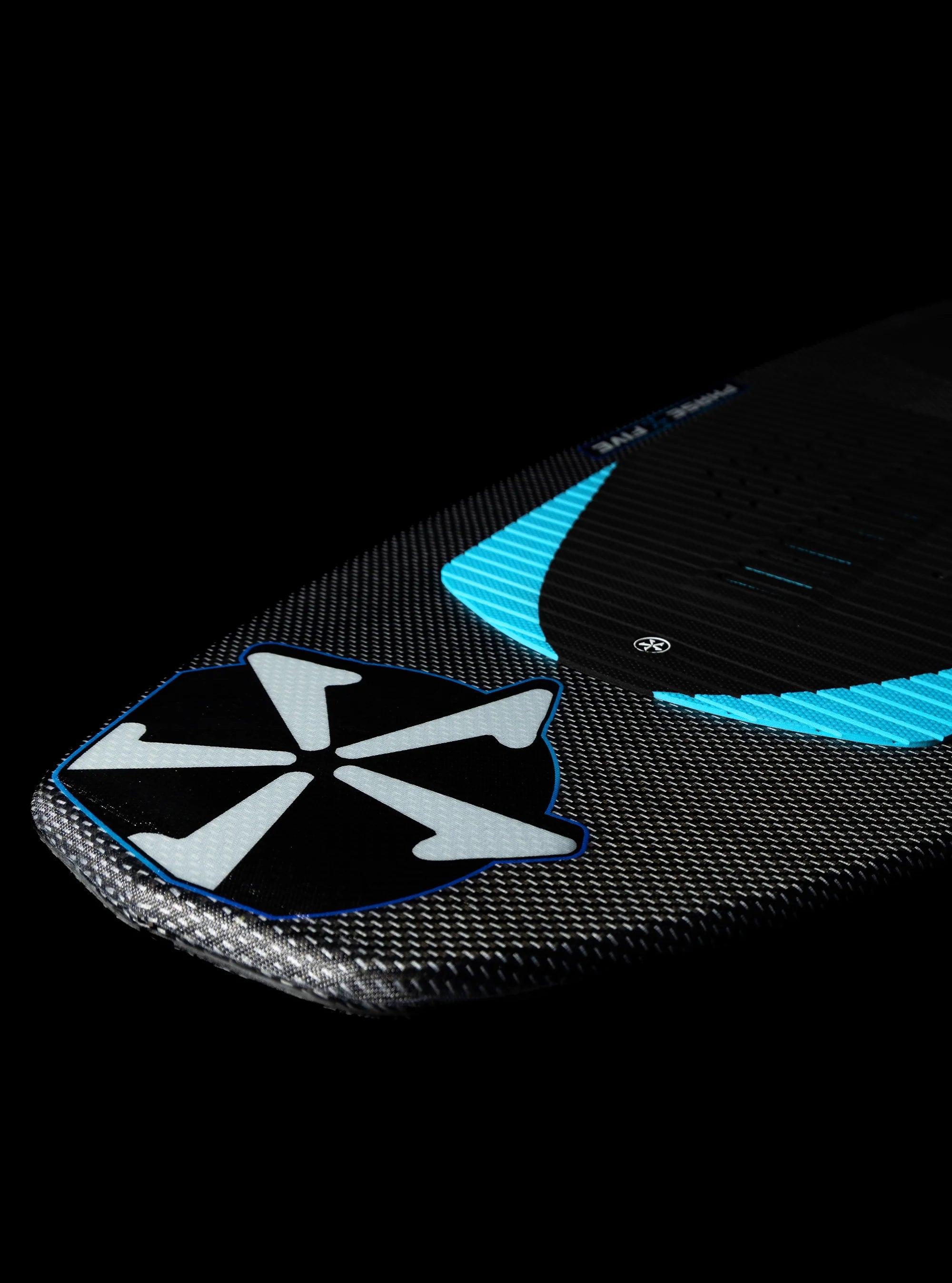 Phase 5 2025 Party Crasher Wakesurf Board nose of the board