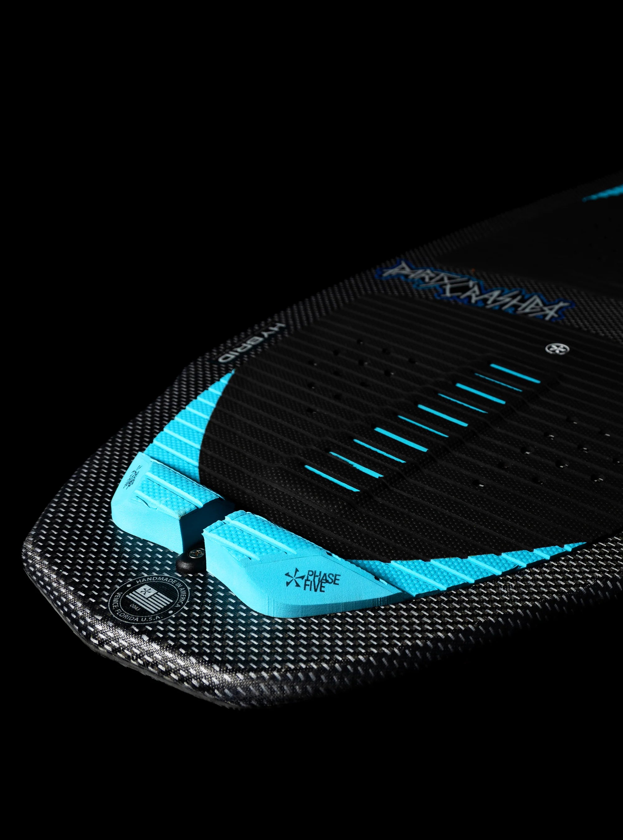 Phase 5 2025 Party Crasher Wakesurf Board tail of the board