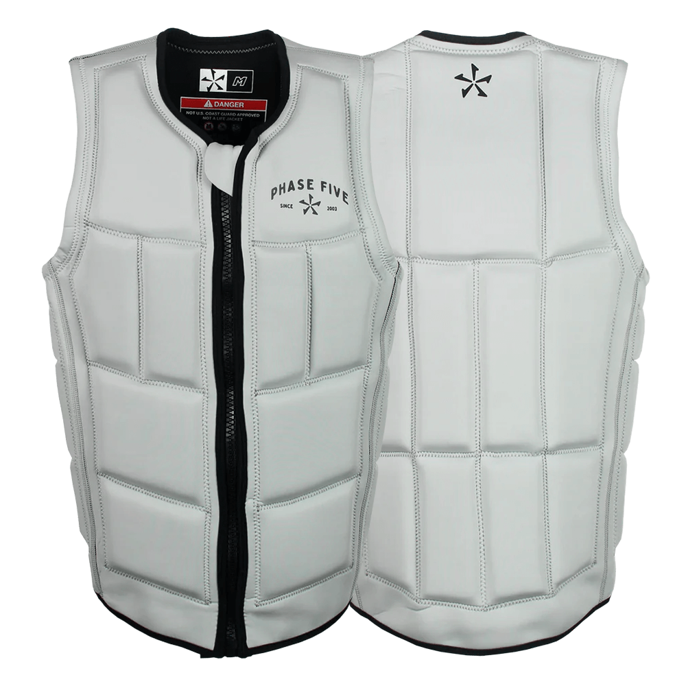 Phase 5 Mens Comp Vest - Grey Front and Back of vest pictured together