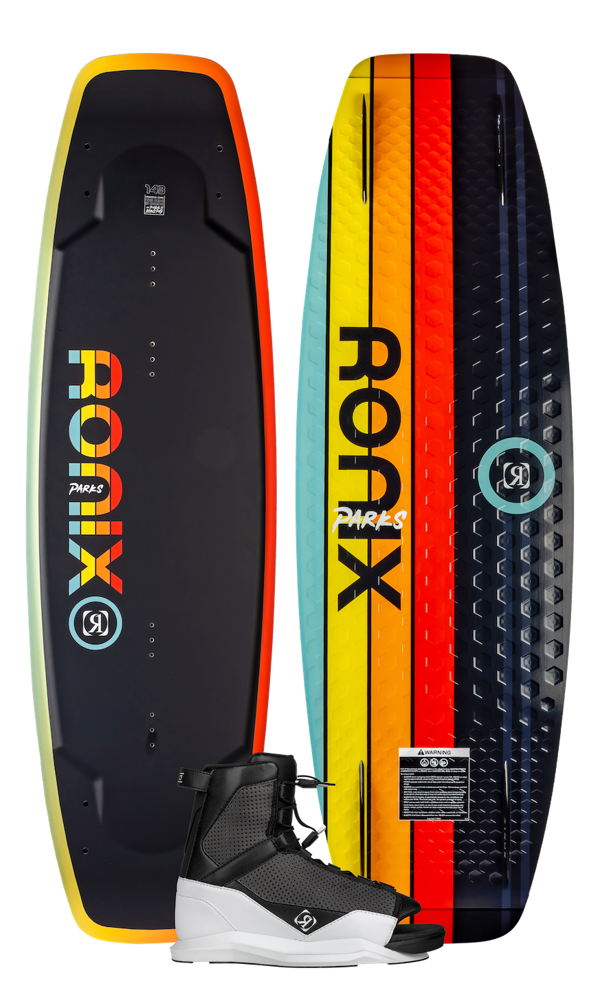 Ronix Parks Wakeboard | District Bindings 2027