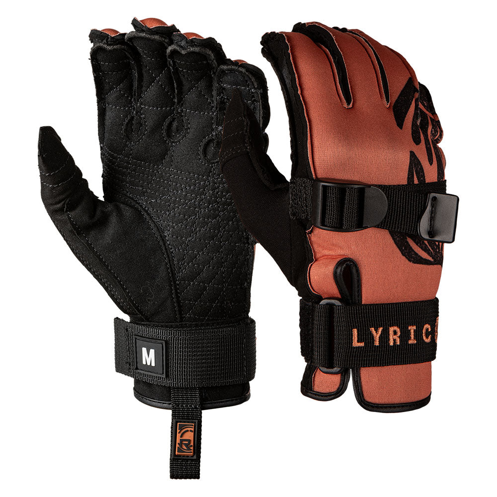 Radar Women's Lyric Inside-Out Waterksi Gloves - Burnt Sienna