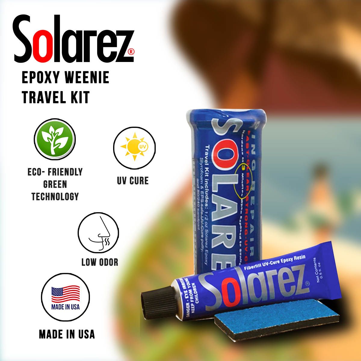 Solarez Epoxy Weenie Travel Kit