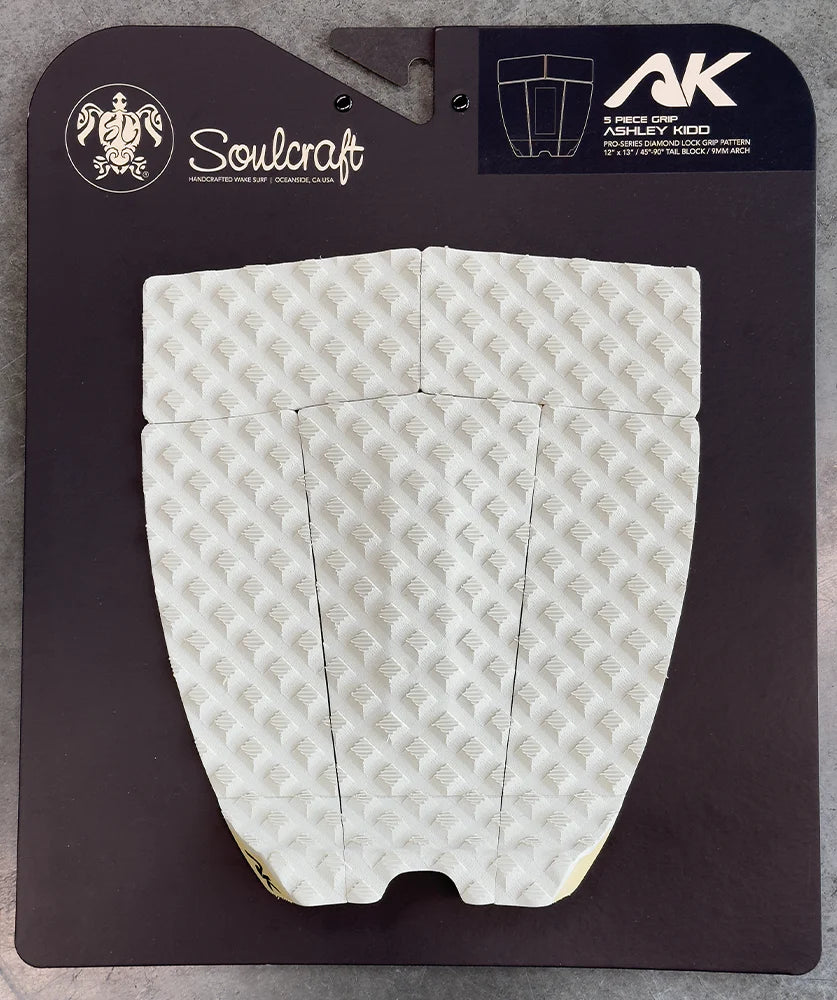 Soulcraft AK-R Pink Wakesurf Board Rear Traction Pad