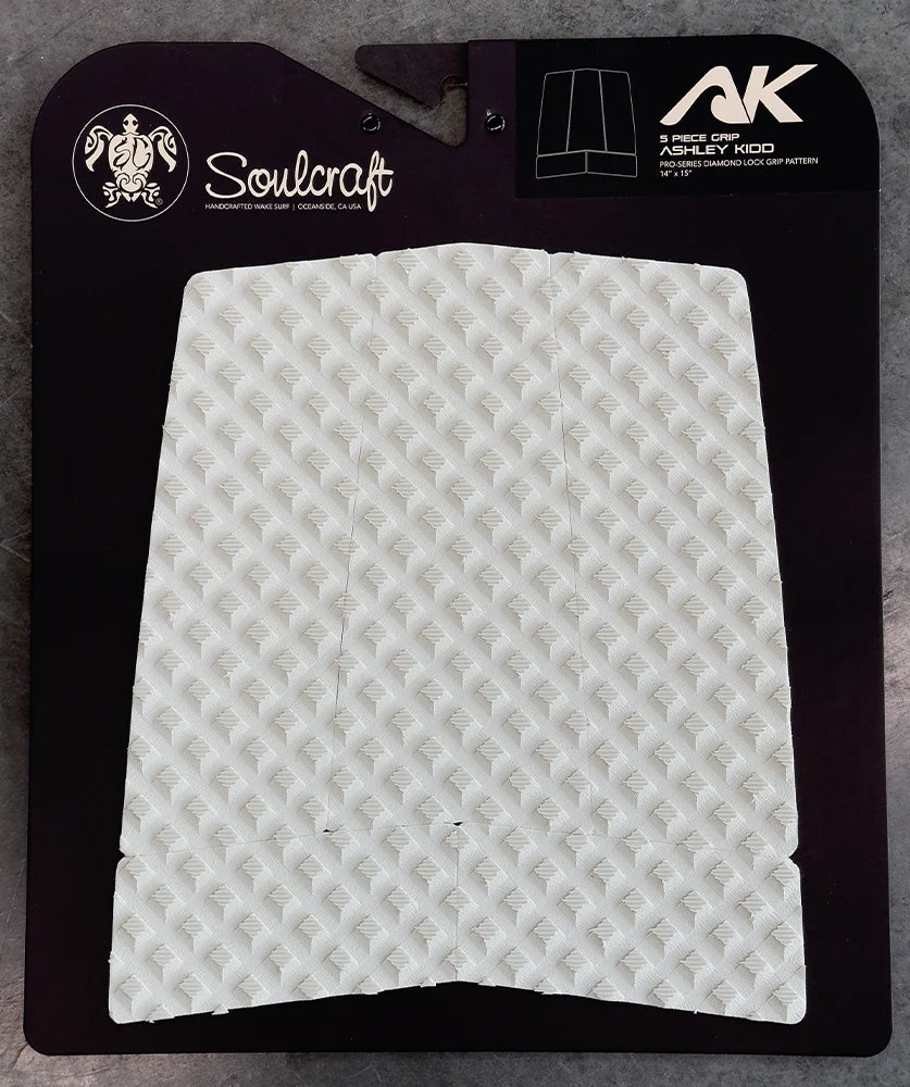 Soulcraft AK-R Pink Wakesurf Board Front Traction Pad