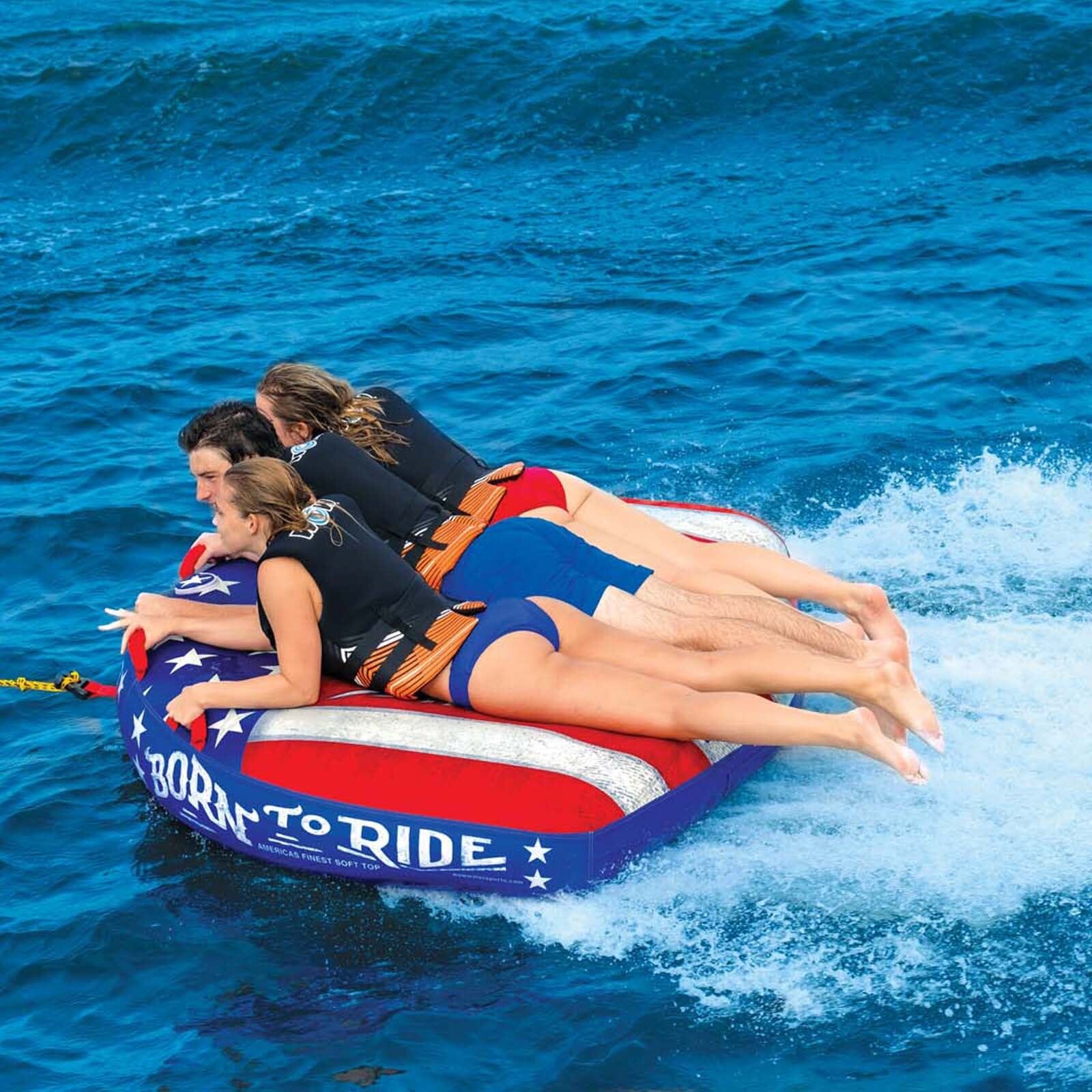 WOW Born to Ride 3 Person Tube