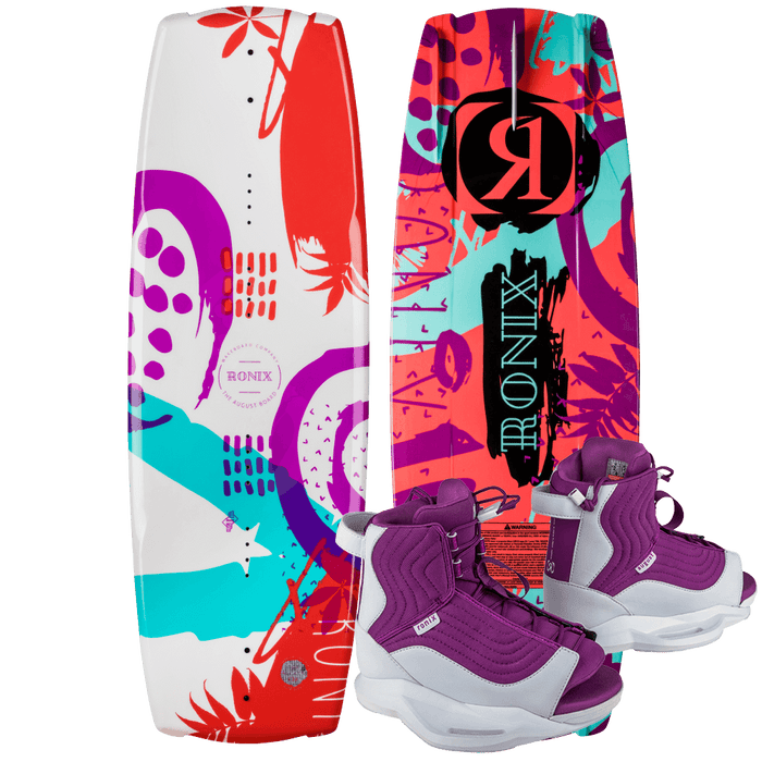 Ronix 2024 August Wakeboard | August Bindings