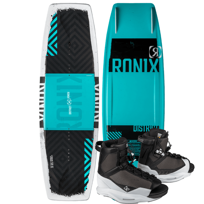 Ronix 2024 District Wakeboard | District Bindings