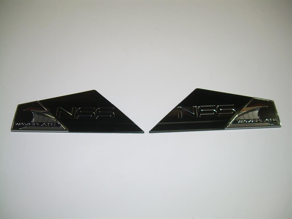 Nautique DECAL NSS CHROMAX SET BLACK 8.13 X 2.99 - 170130