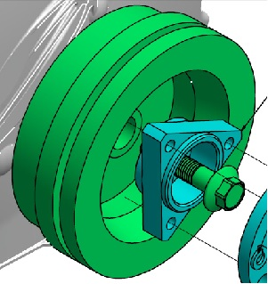 Indmar BALANCER HARMONIC FORD 6.2 - 594217