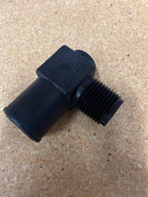 Indmar Nylon Elbow Fitting 1/2 X 1" - 605085