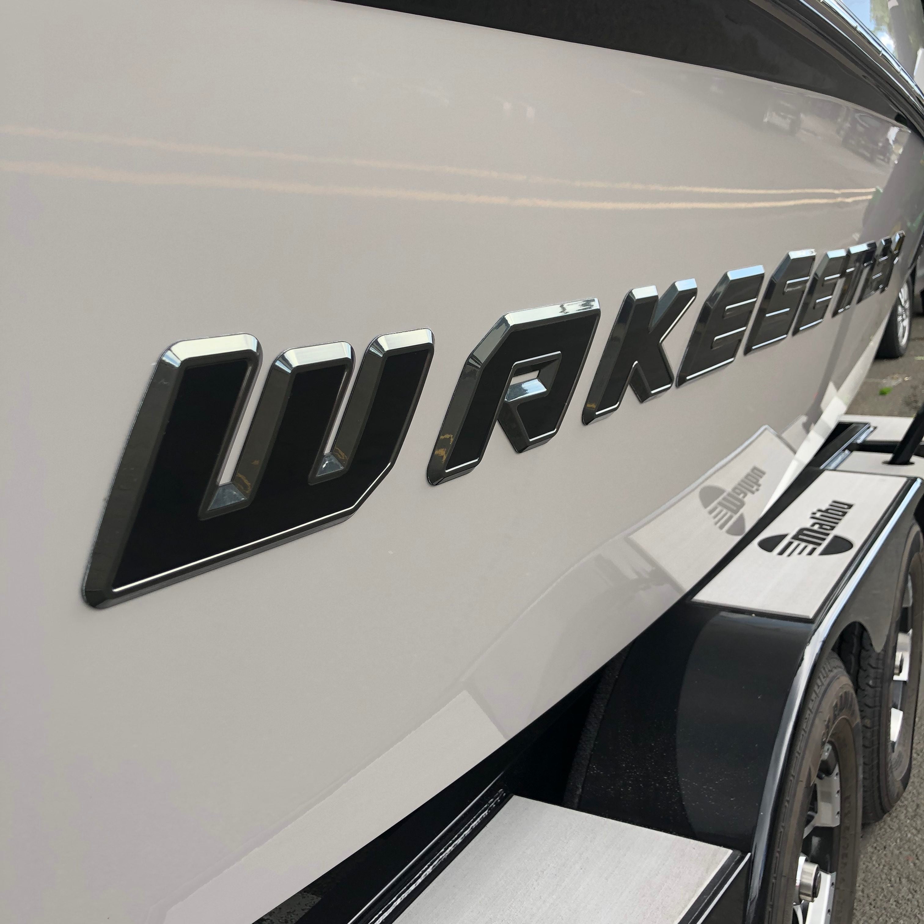 Malibu Wakesetter Hull Decal, 76" Black Pearl, SL24