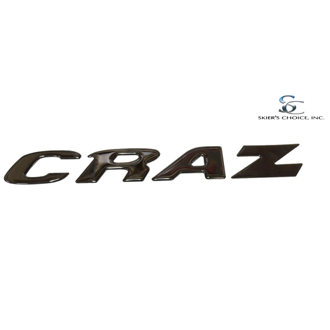 Moomba CRAZ Black Chrome, Transom Decal (116055)