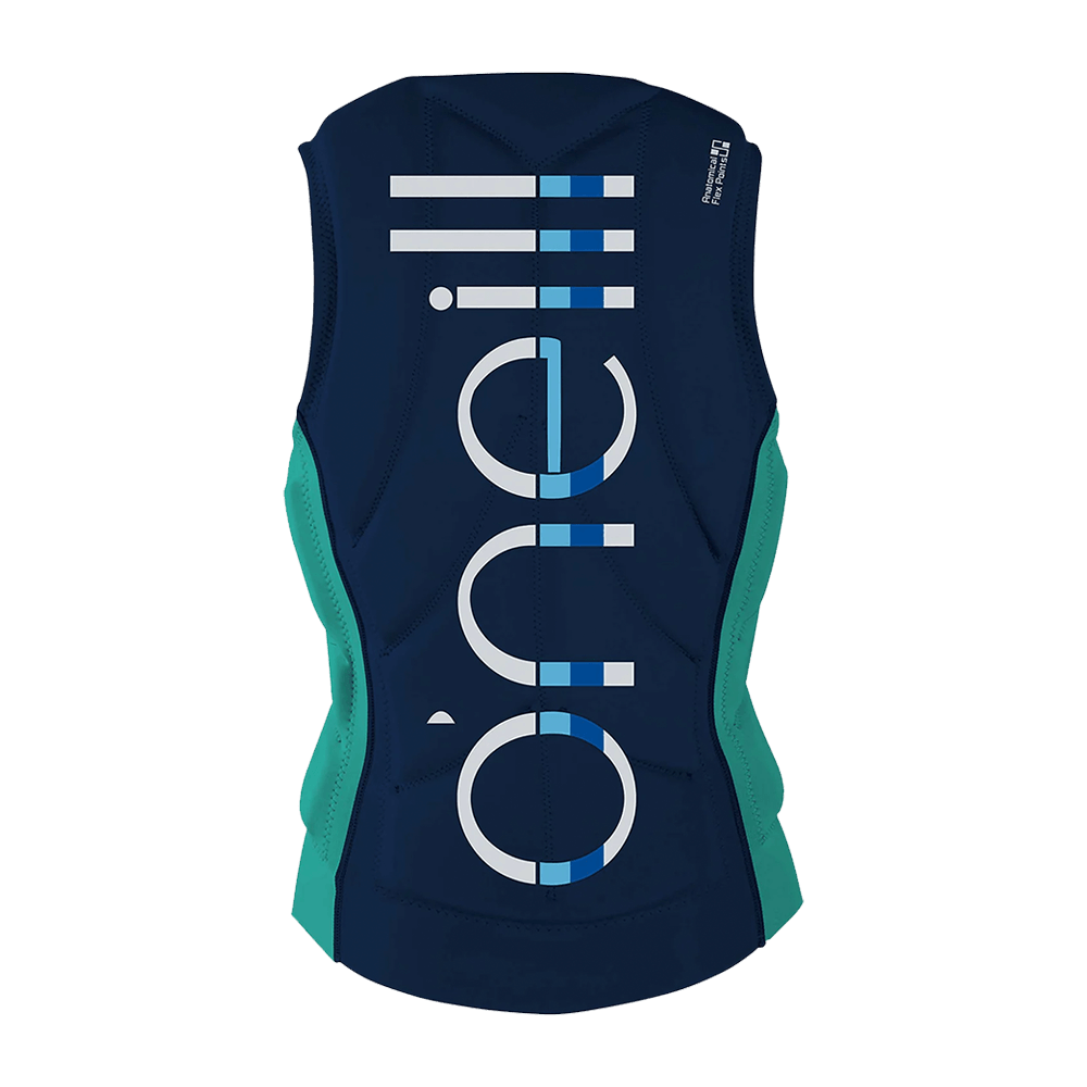 O'Neill women's Slasher Comp vest featuring Nytrolite Foam Technology for enhanced performance.