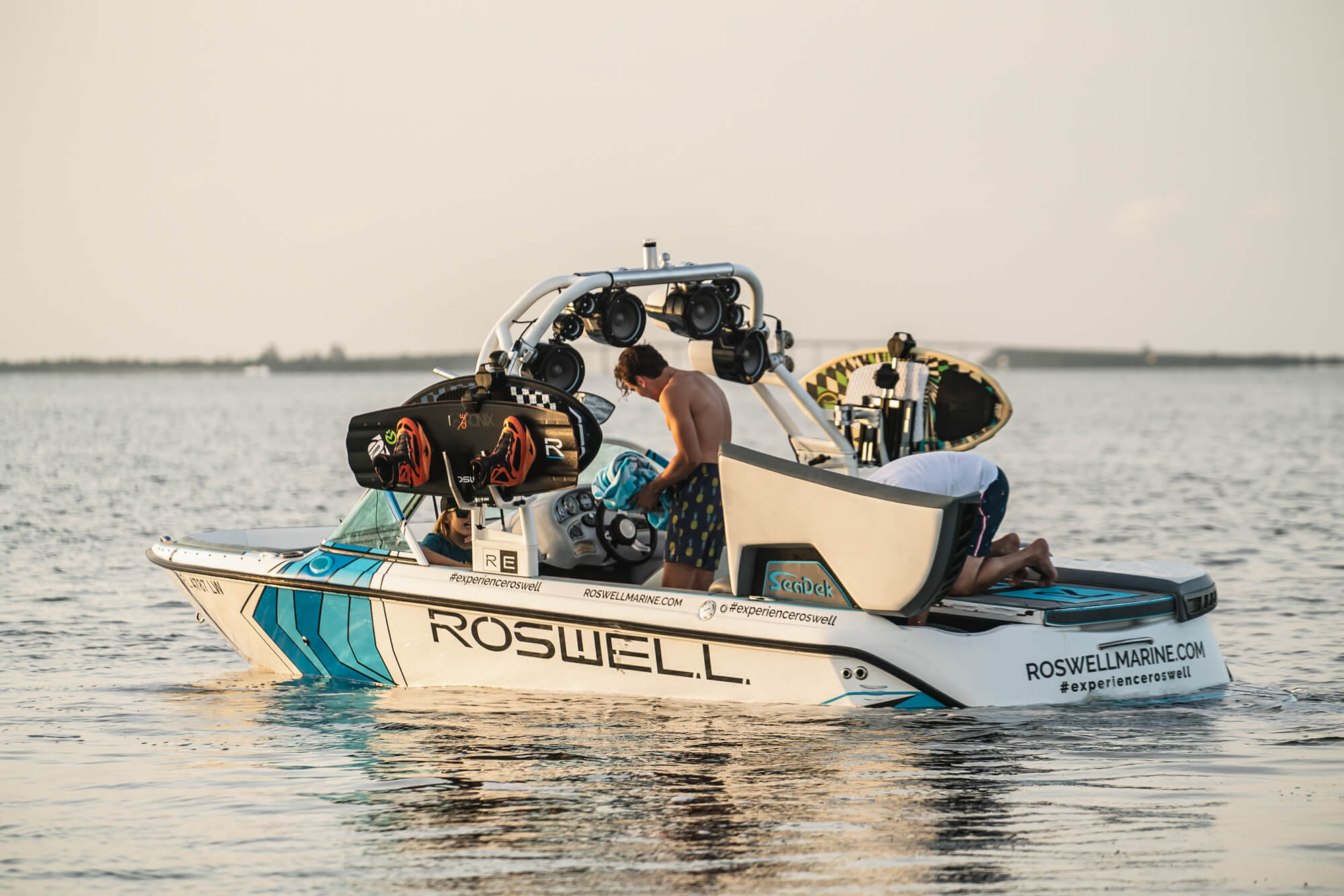Roswell Triton 2 Strapless Board Rack - Lifestyle2