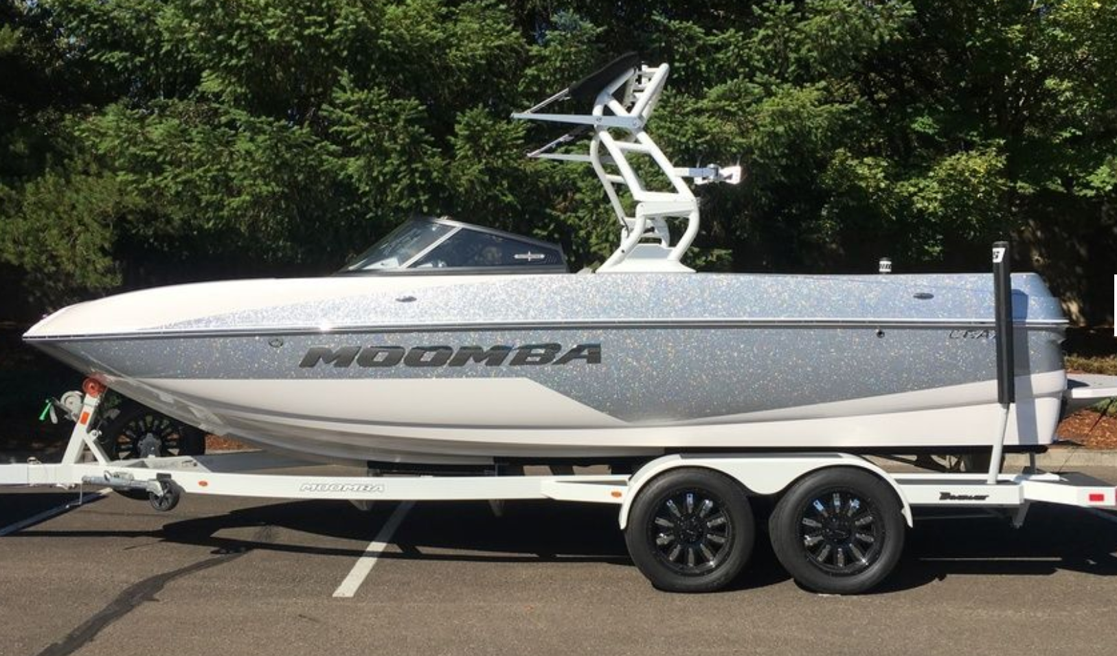 Moomba Chrome Badge, Hull Decal (110150)