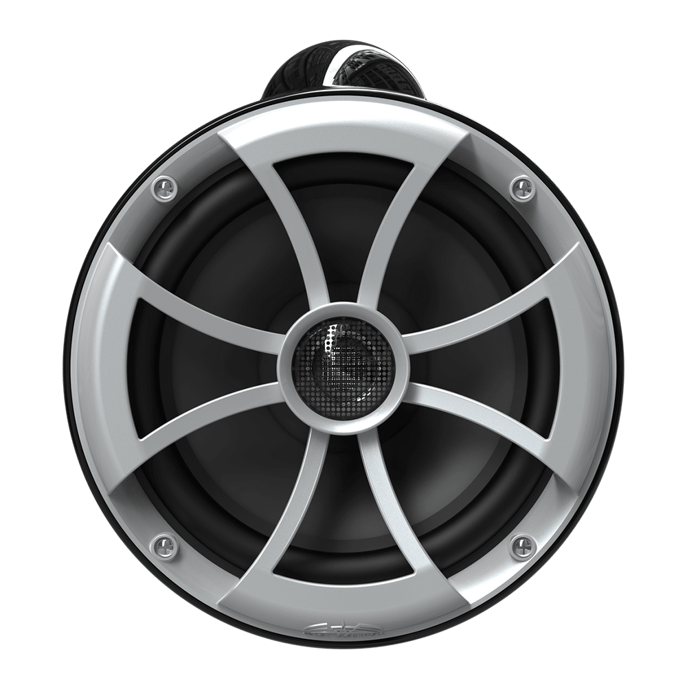 Wet Sounds ICON8 V2 8" Tower Speaker - Black - Front