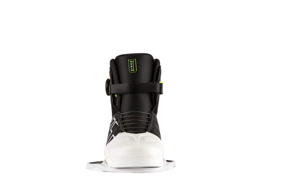 A lightweight pair of Ronix 2024 RXT BOA Boots with the BOA Fit System on a black background.