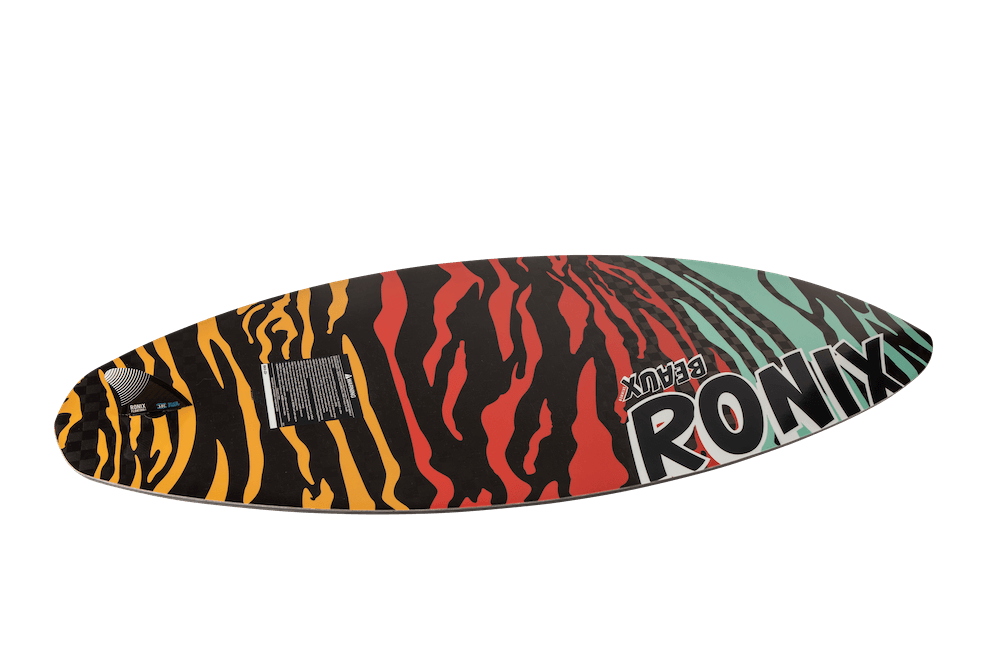 A lightweight Ronix 2024 Beaux Skimmer Wakesurf Board with the brand Ronix.