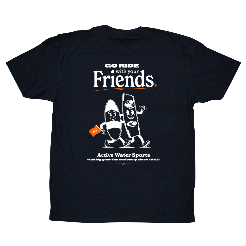 AWS Friends T-Shirt - Black