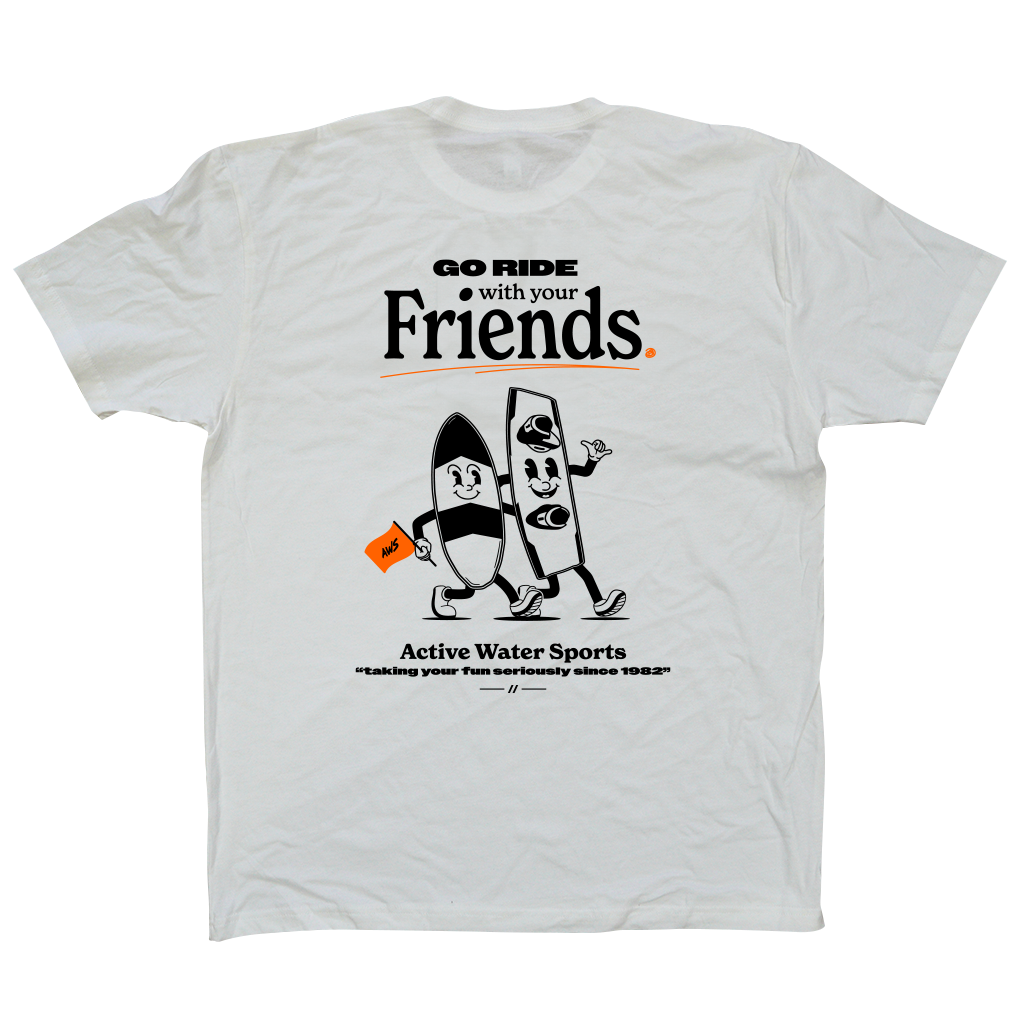 AWS Friends T-Shirt - White