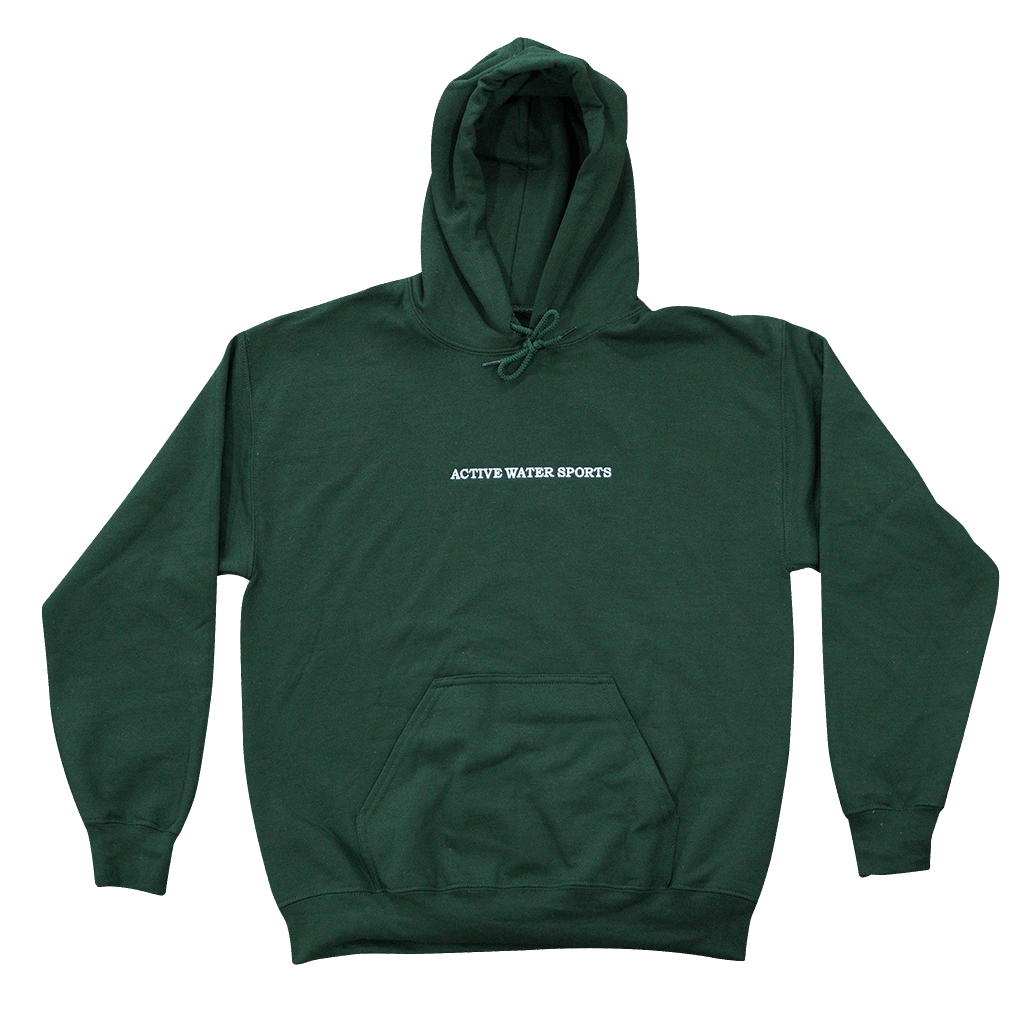 AWS Embroidered Hoodie – Green