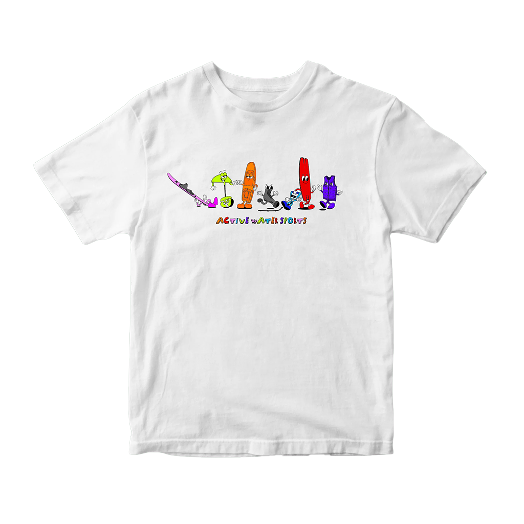 AWS Kid's "Buddies" Tee - White