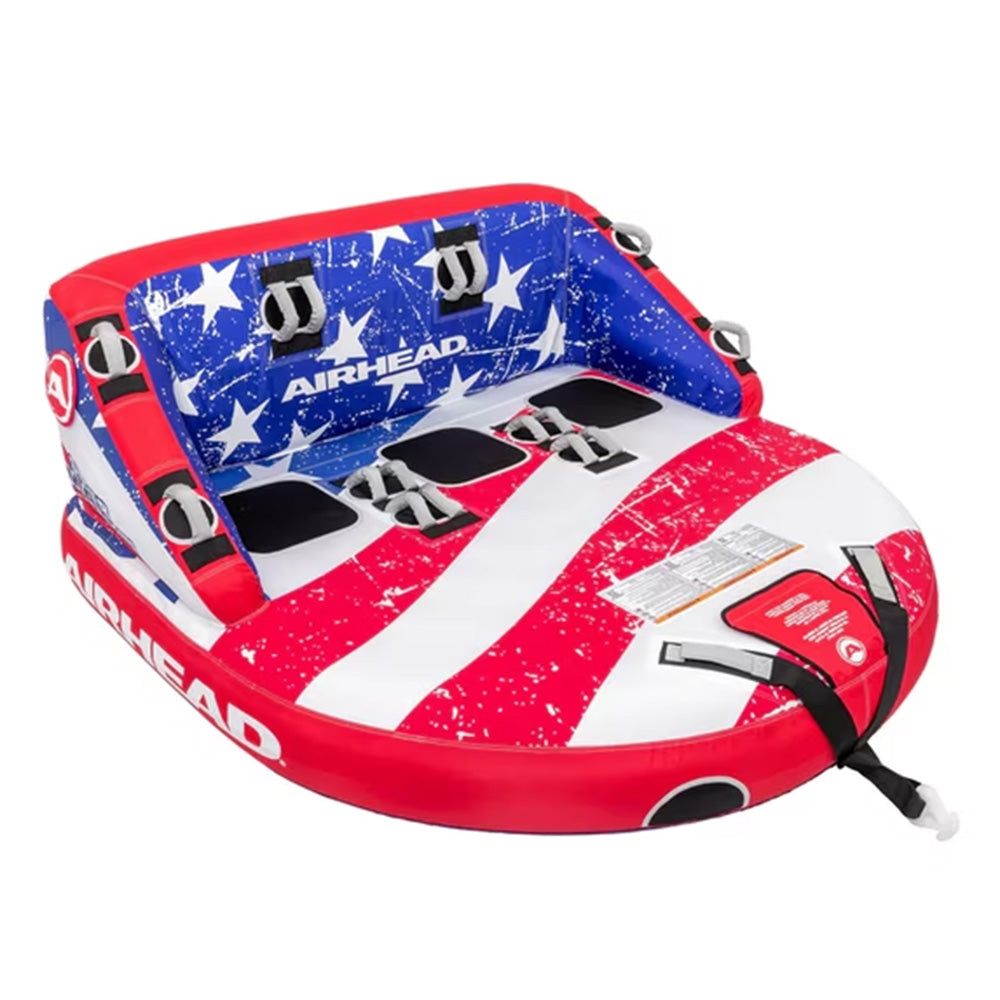 Airhead Super Mable Stars N Stripes 3 Person Tube