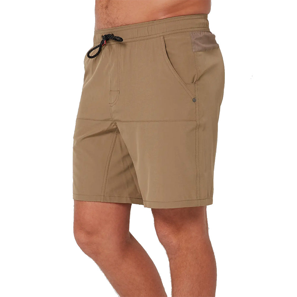 Follow All Day Shorts - Deep Taupe