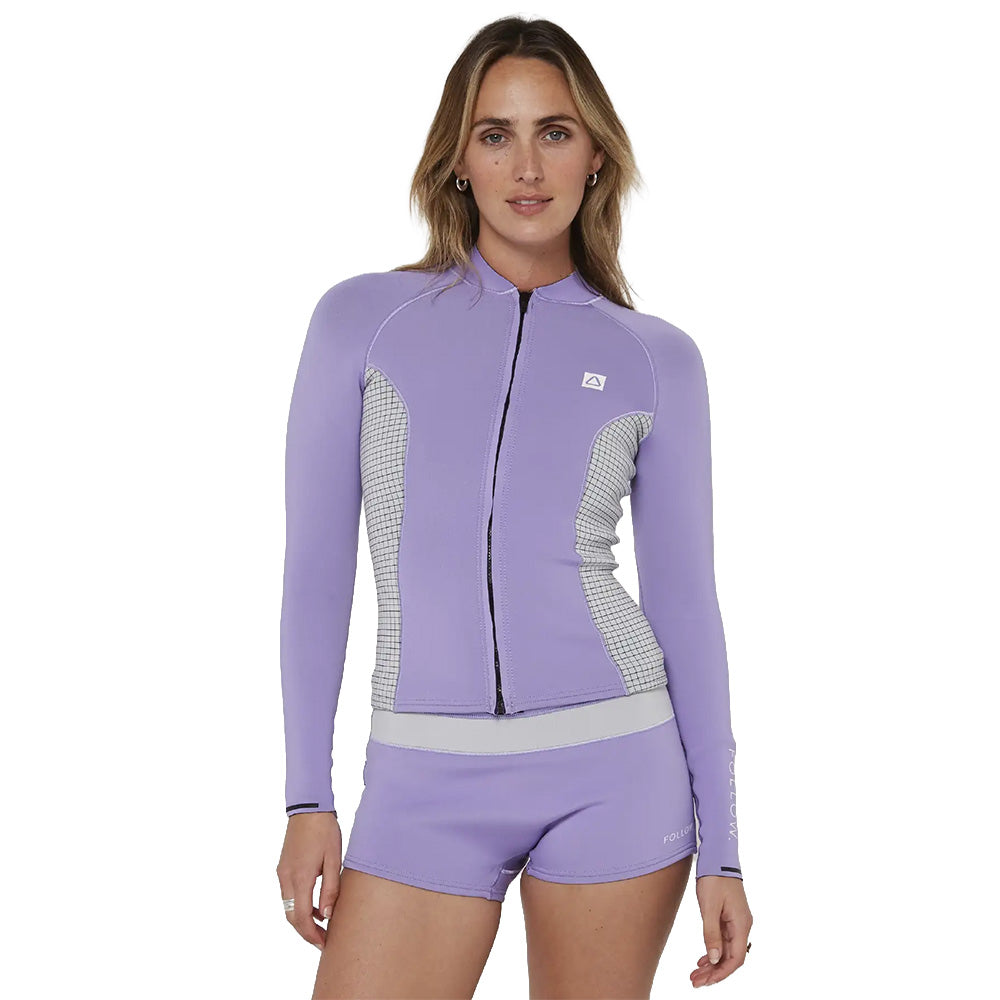 Follow Ladies FZ Wetty Top - Purple