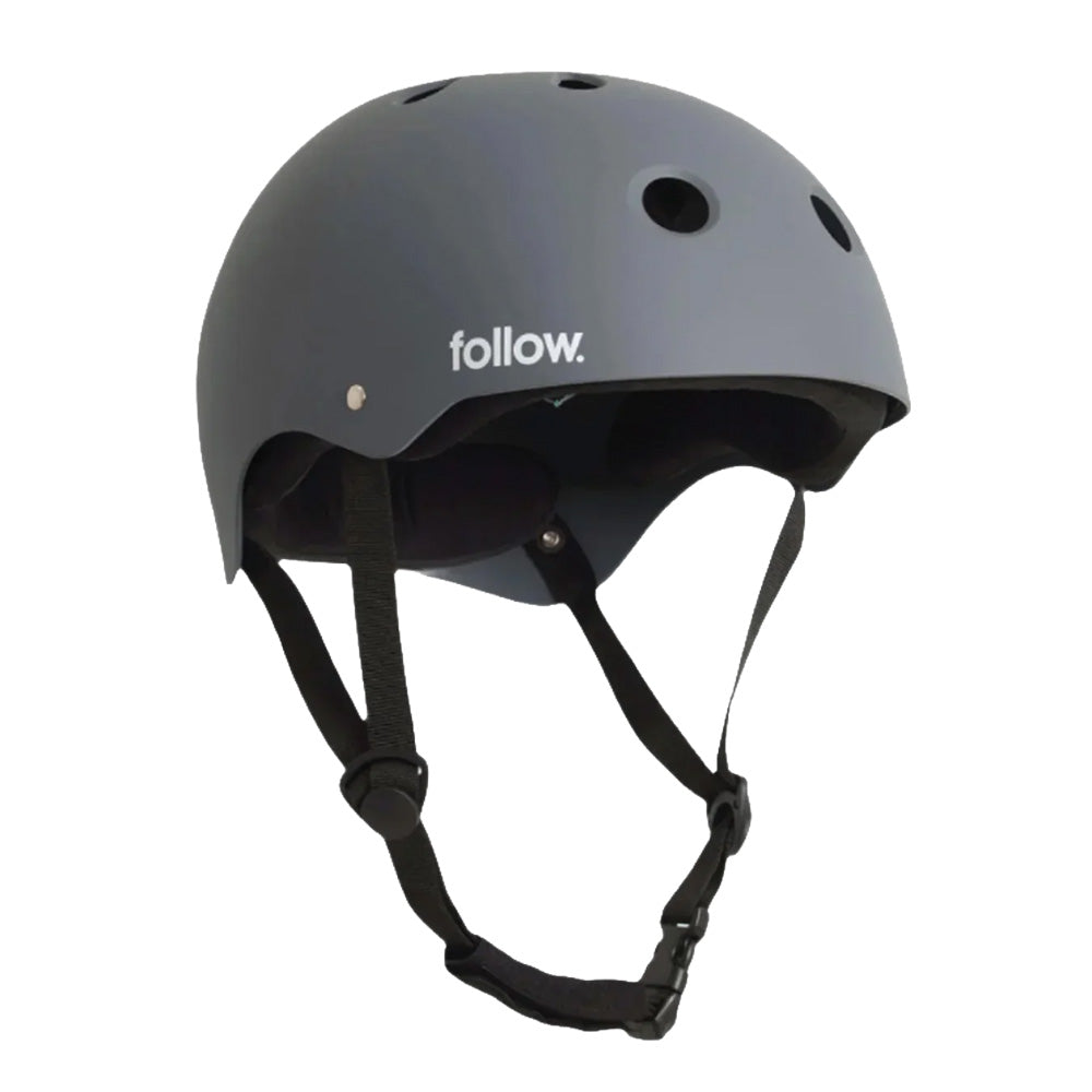 Follow Safety First Helmet - Charcoal