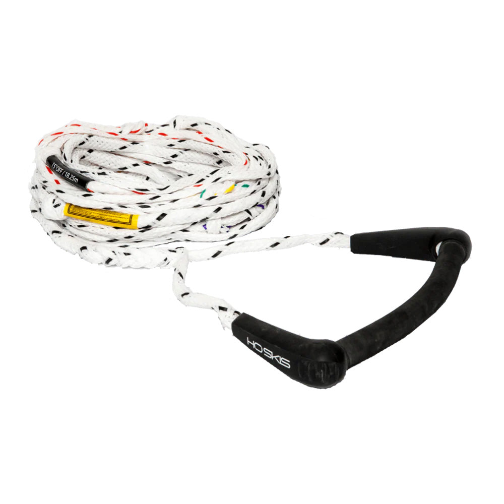 HO LTD Arc Handle w/ 8-Sec Mainline Waterski Rope