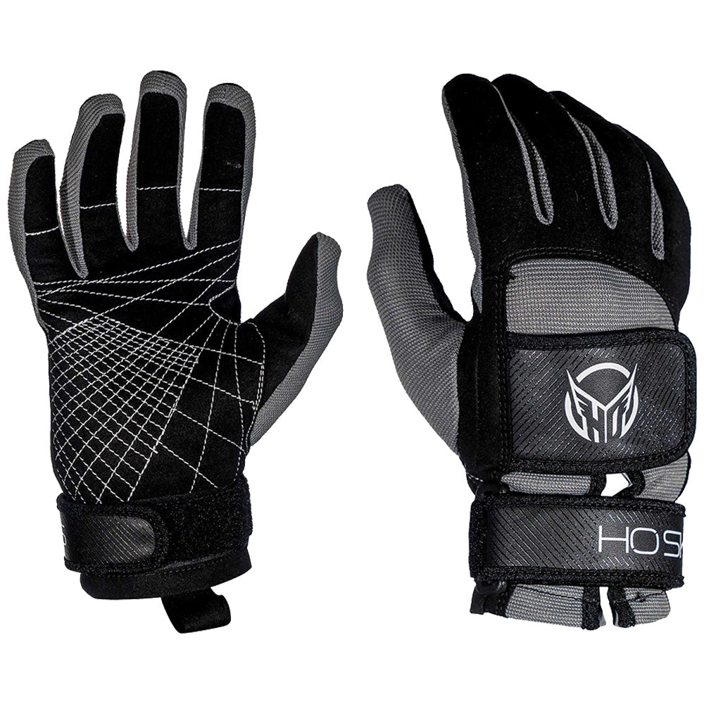 HO Unisex Pro Grip Waterski Glove front and back of glove pictured together