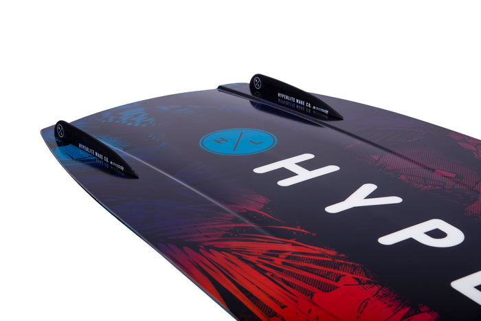 A Hyperlite 2023 Venice Wakeboard with the word hype on it.