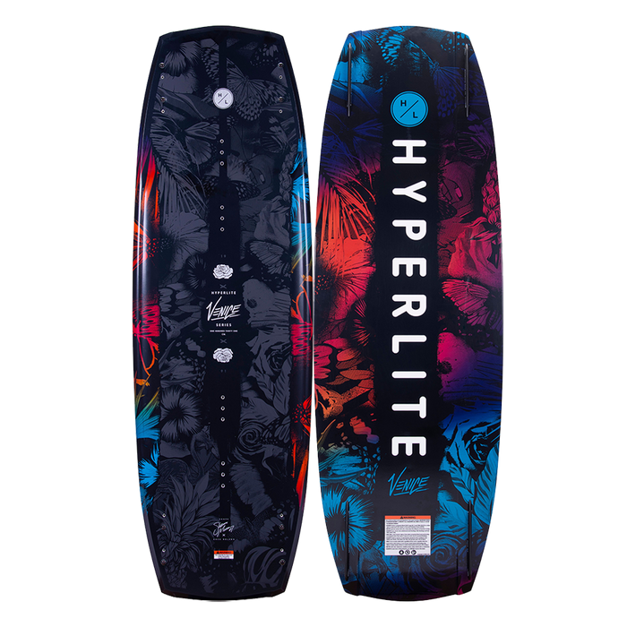A Hyperlite 2023 Venice Wakeboard with the word Hyperlite prominently displayed.
