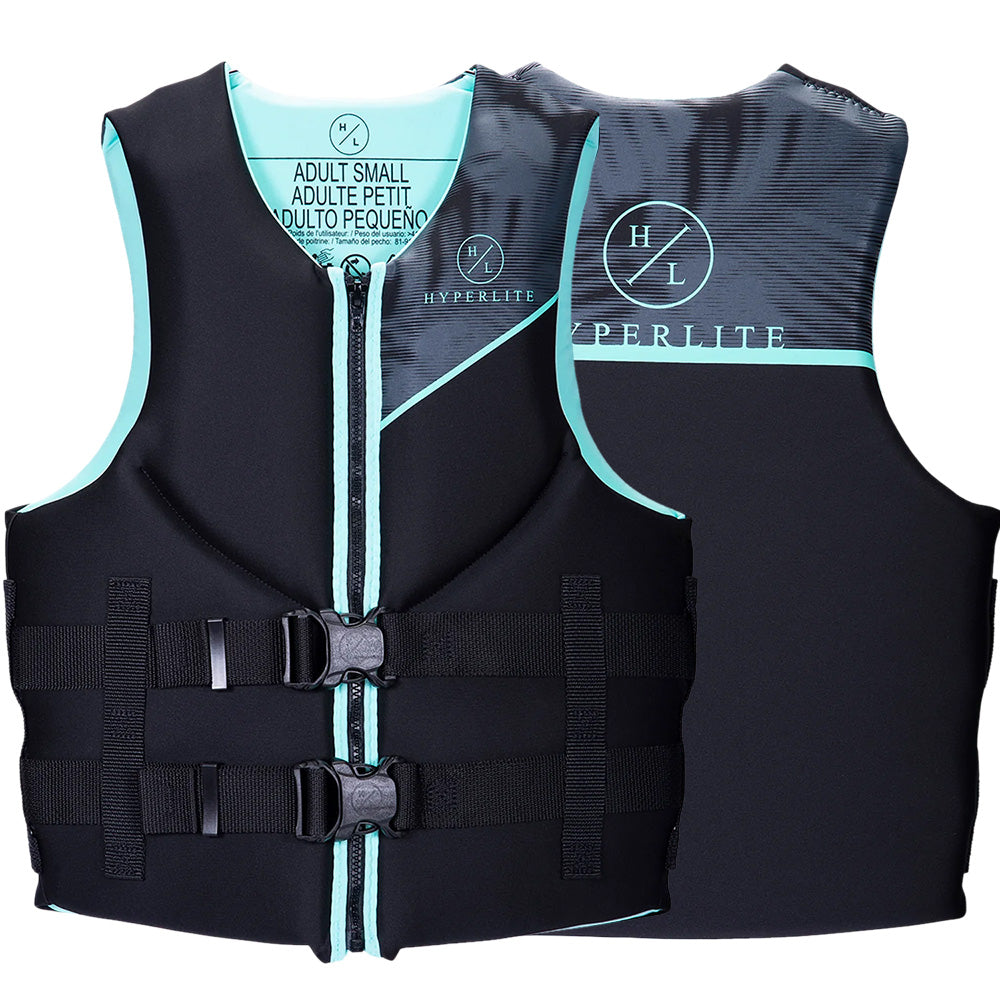 Hyperlite Women's Indy CGA Vest - Black/Aqua