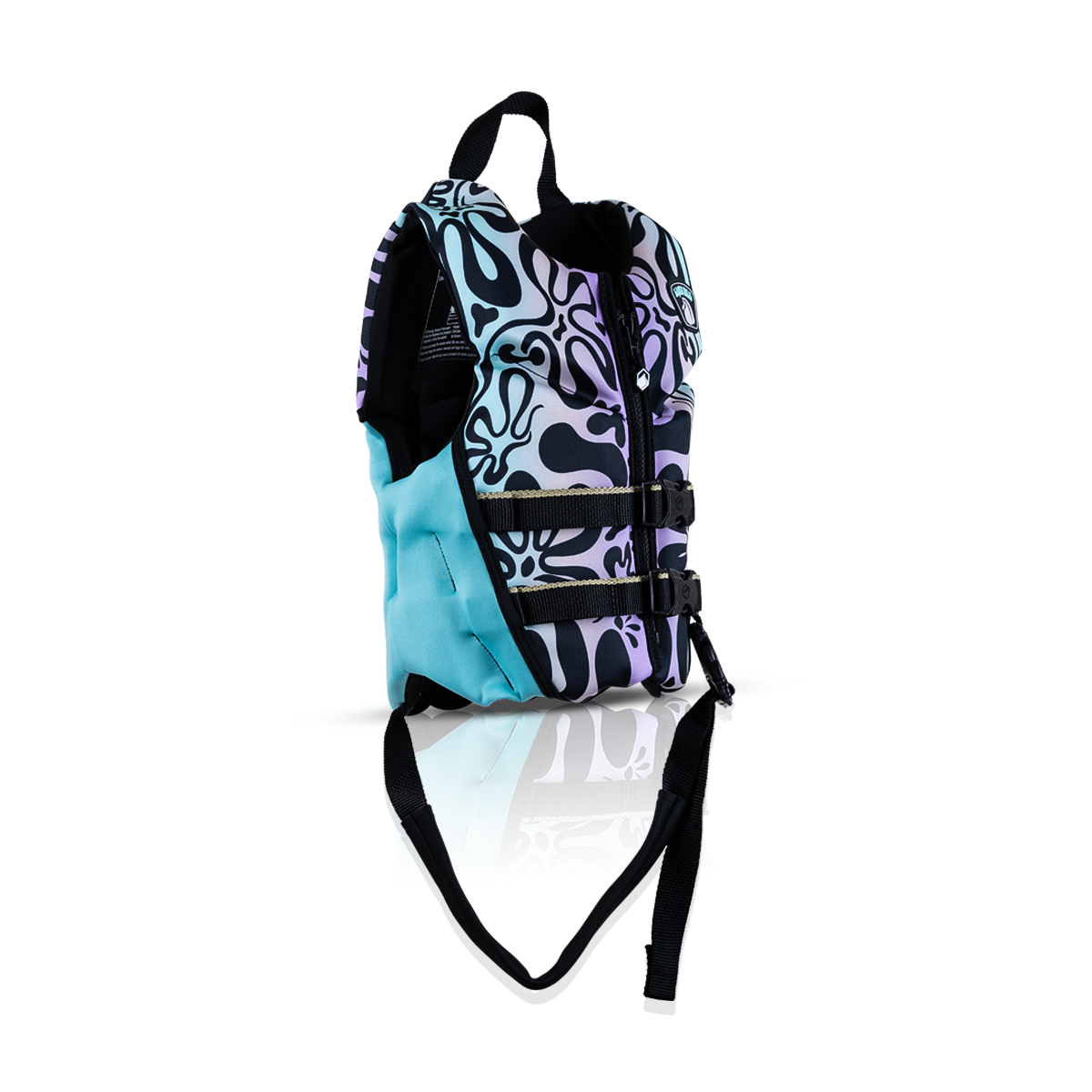 Liquid Force Dream Girls CGA Life Vest - Mint Rose (33-55 lbs)