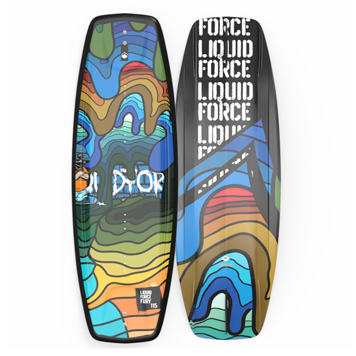Liquid Force 2024 Fury Wakeboard | Rant Bindings